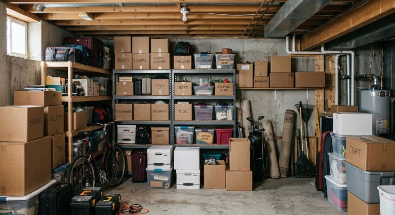 Basement Storage Installation in Winston Salem, NC