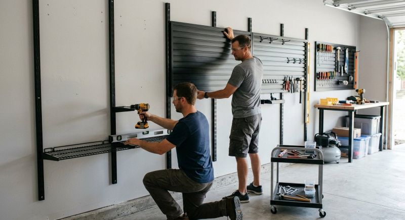 Ceiling Rack Installation in Frederick, MD