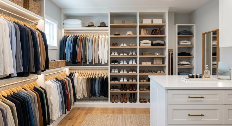 Walk In Closet Remodeling in Greensboro, NC