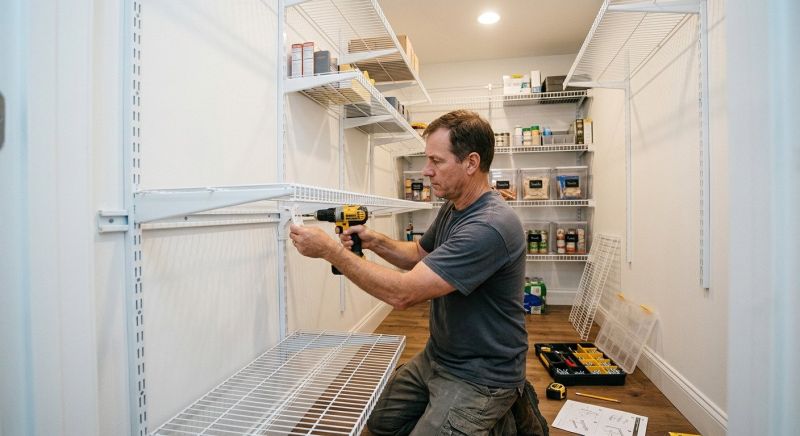 Basement Storage Installation in Greensboro, NC