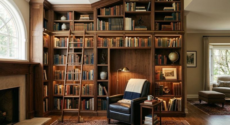 Bookshelves Installation in Fairfax, VA