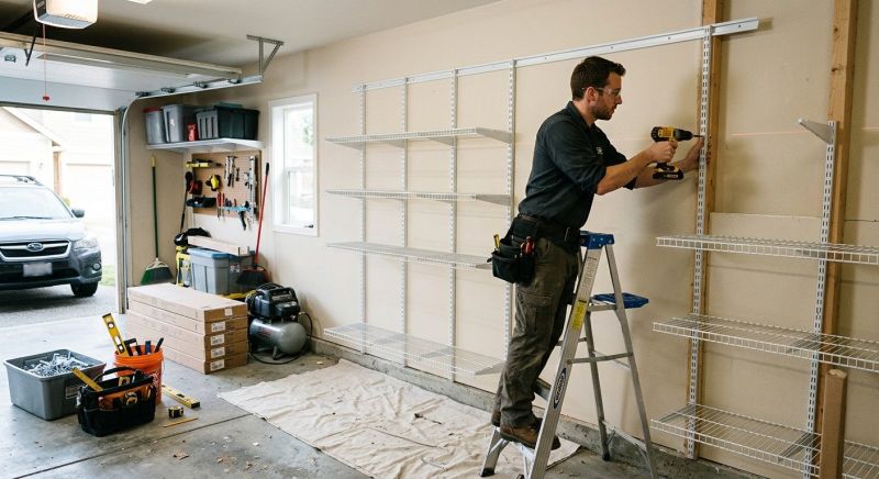 Garage Shelves Installation in Annapolis, MD