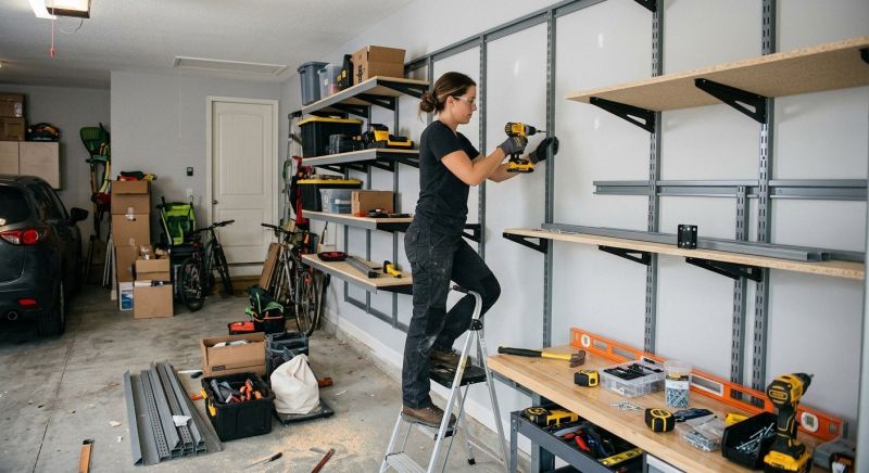 Garage Shelves Installation in Winston Salem, NC