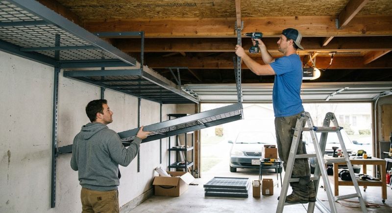 Garage Tool Rack Installation in Annapolis, MD