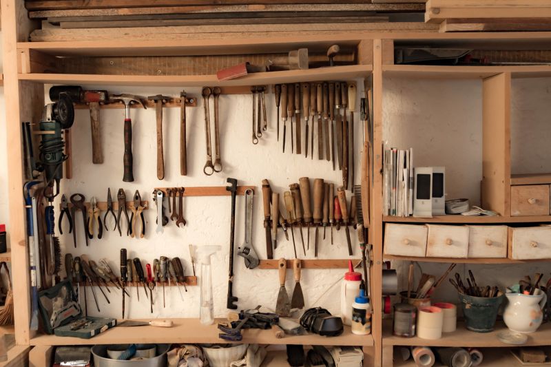 Garage Tool Rack Installation in Greensboro, NC