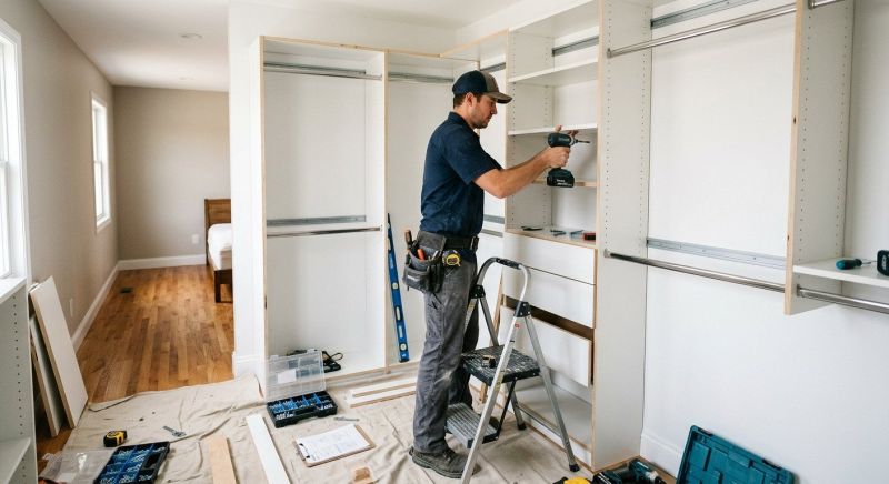 Mudroom Closet Installation in Frederick, MD