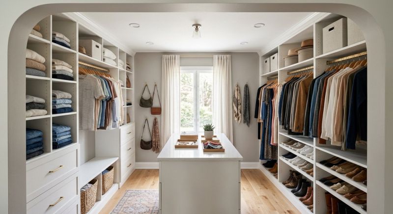 Walk In Closet Installation in Winston Salem, NC