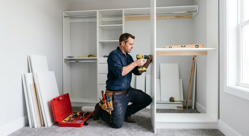 Walk In Closet Installation in Alexandria, VA