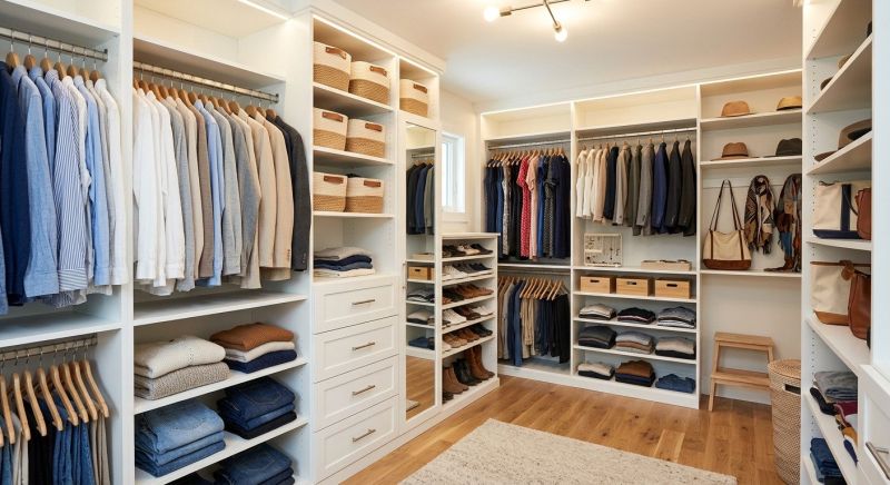 Walk In Closet Remodeling in Frederick, MD