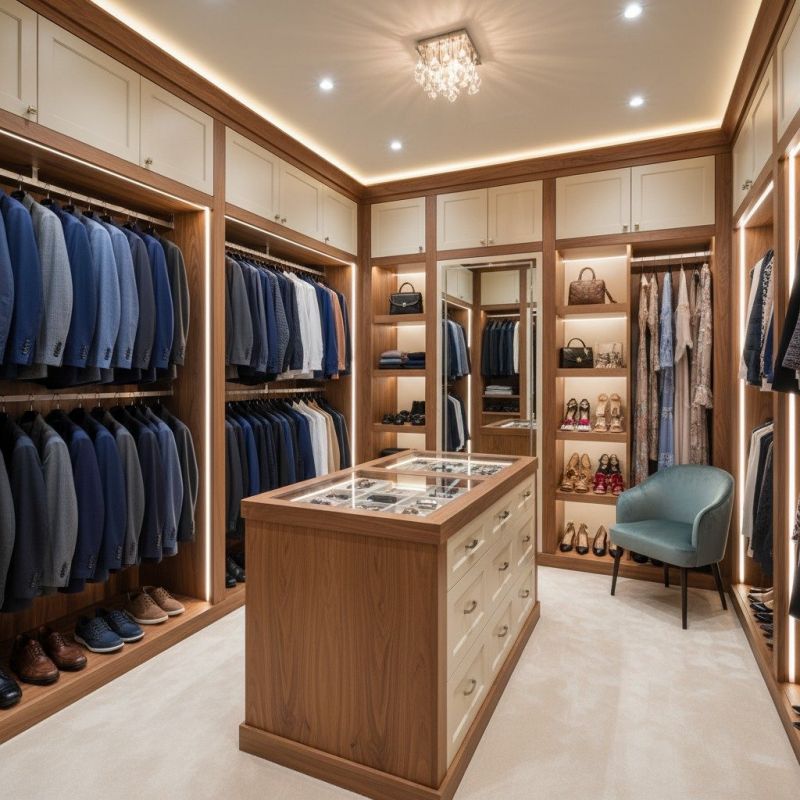 Walk In Closet Remodeling in Frederick, MD