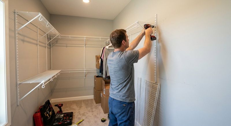 Wire Shelving Installation in Alexandria, VA