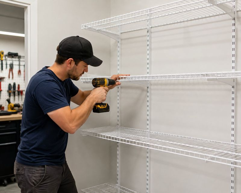 Wire Shelving Installation in Raleigh, NC